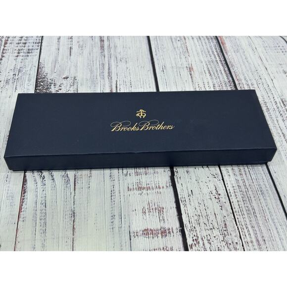 NEW Brooks Brothers Men's Silk Blue & White Striped Pink Flamingo Suspenders OS - Picture 4 of 6